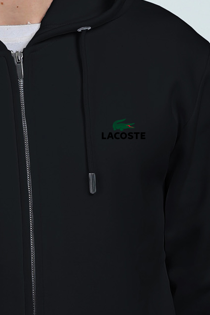 Unisex Premium LACOSTE Print Zip Hoodie