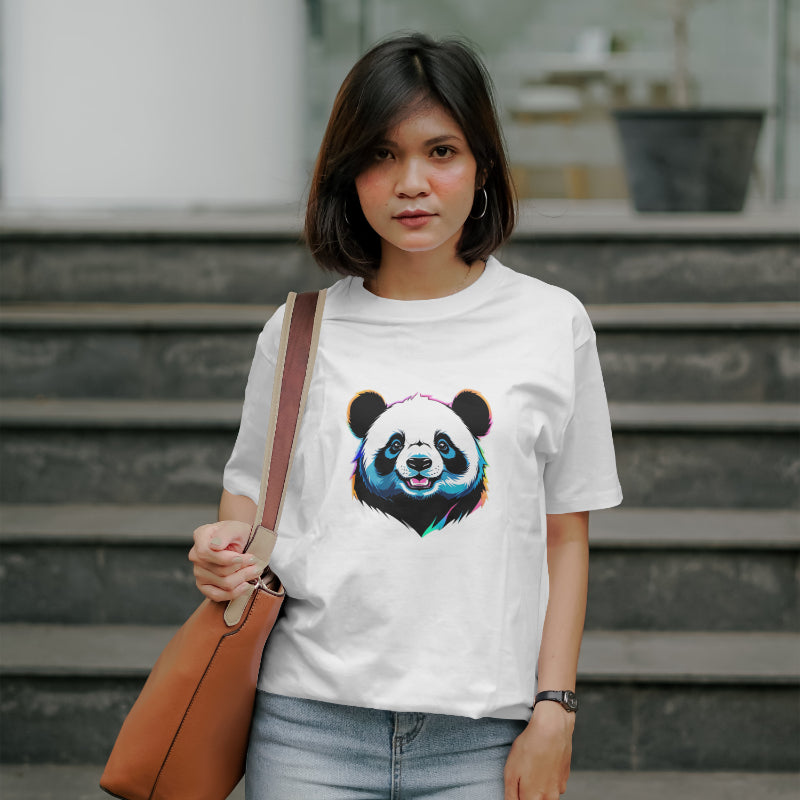 Women’s Colorful PANDA Premium T-Shirt