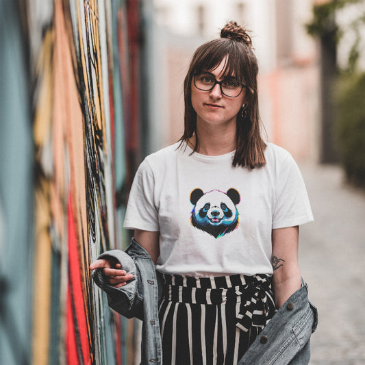 Women’s Colorful PANDA Premium T-Shirt