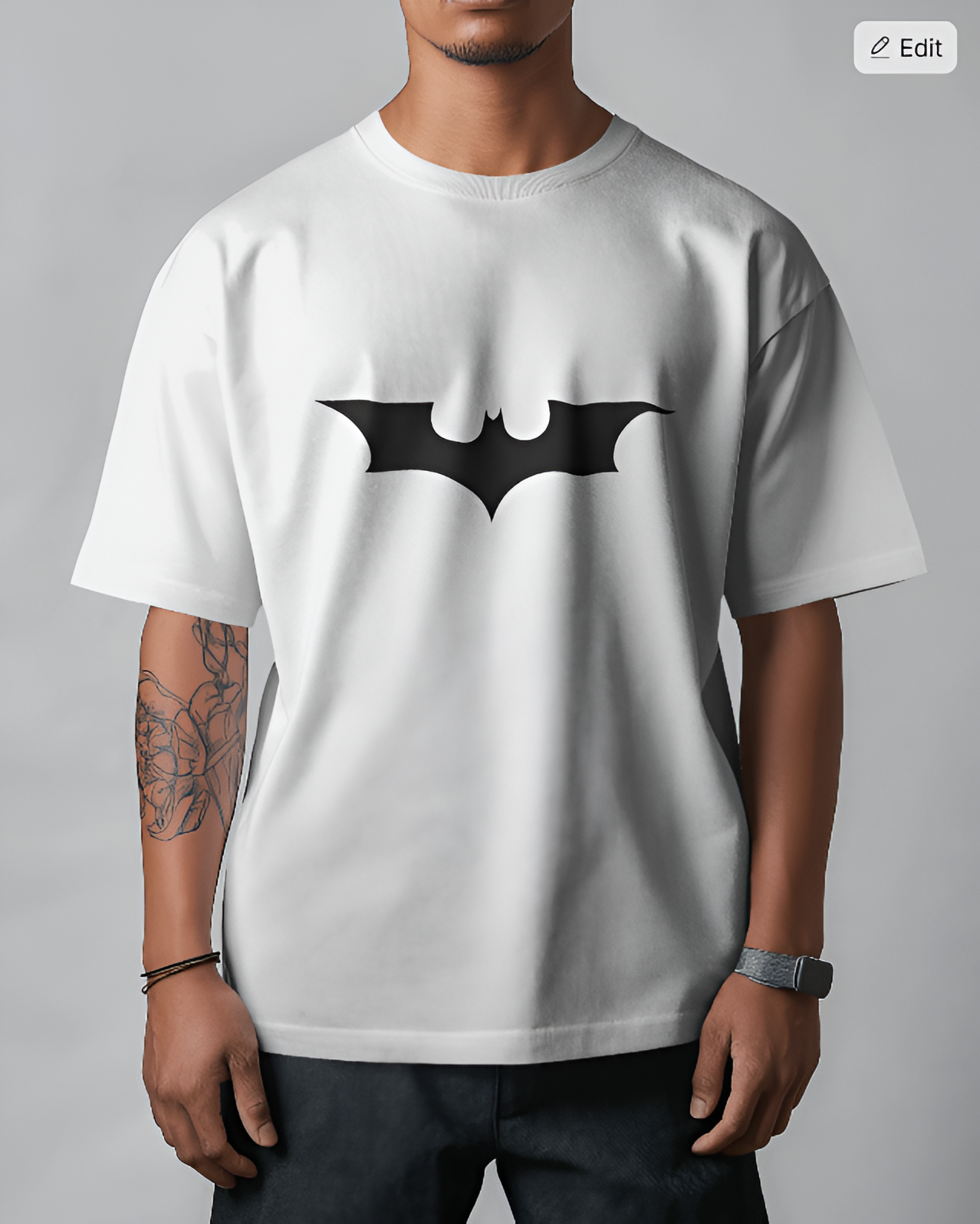 Unisex Oversized Premium BAT MAN T-Shirt